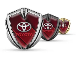 Toyota Emblème Bombé Insigne Style Limitée Élégante